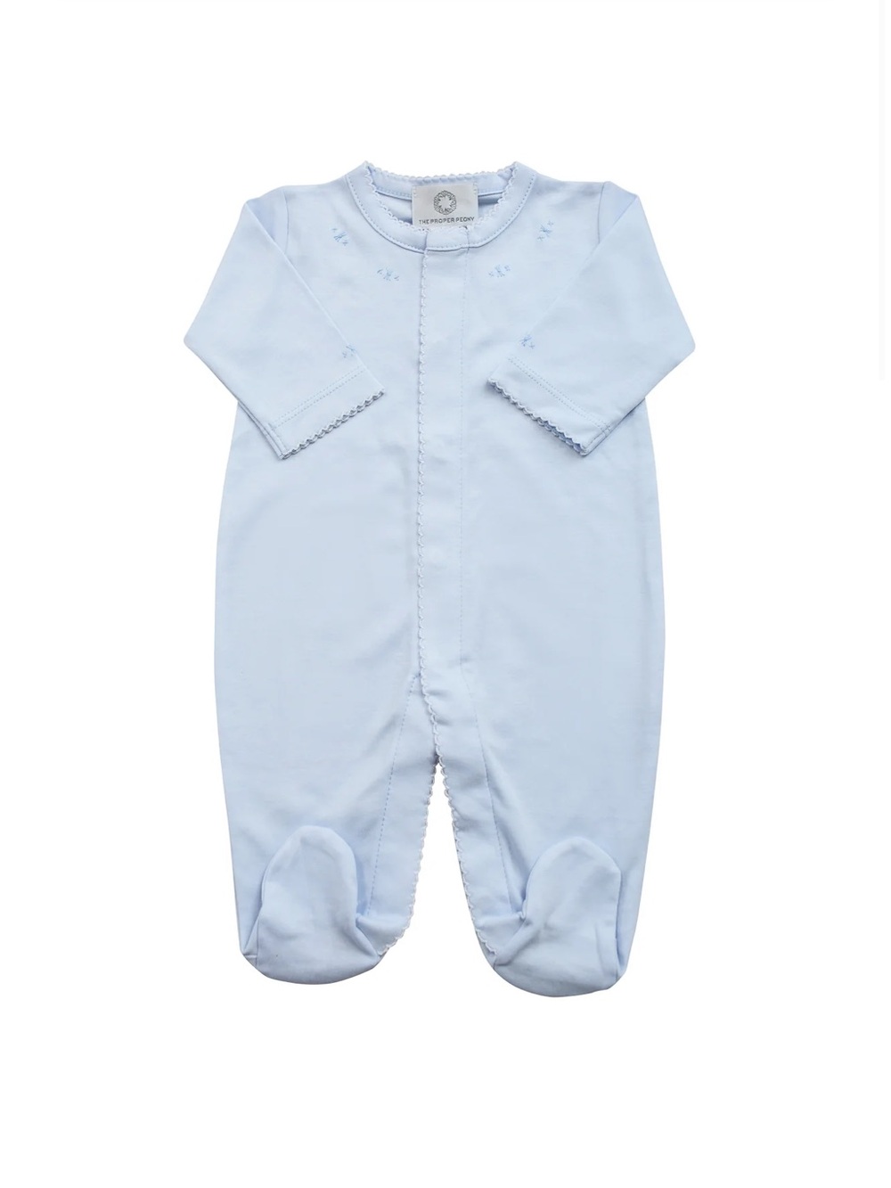 Proper Pima NWOT Footed Pajamas
